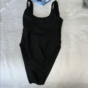 black one piece